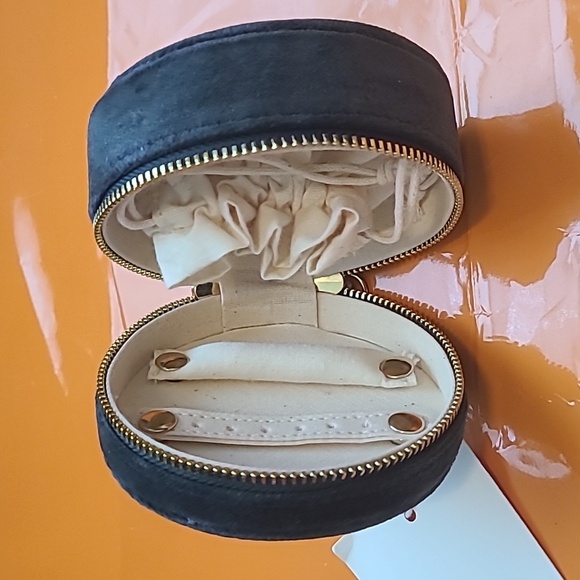 Nwt! Sezane jewelry case blue green - Picture 8 of 9